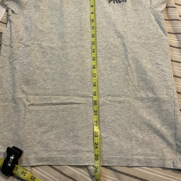 Abercrombie & Fitch Ezra Fitch Large Tee grey/oatmeal - Picture 3 of 3